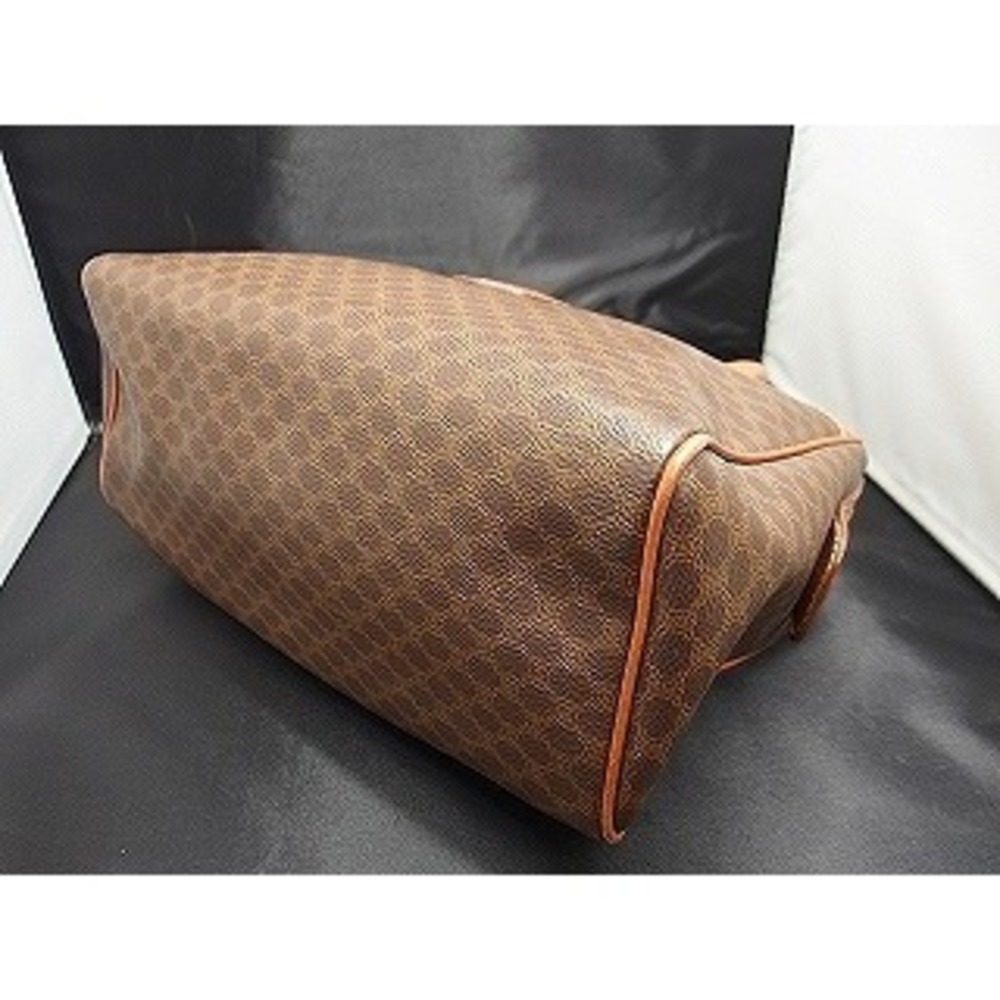 Celine Macadam Pattern Square Bag Brown - image 4